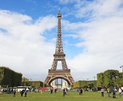 The Splendor of the Eiffel Tower in Paris, France